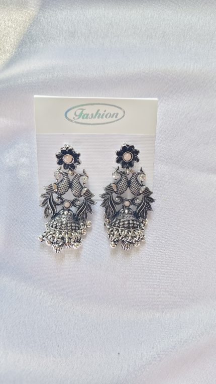Oxidised jhumka